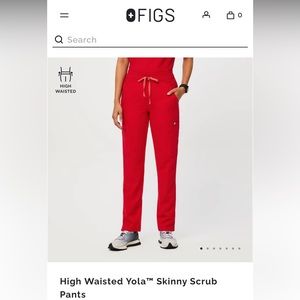 High Waisted Figs scrub pants - Skinny
